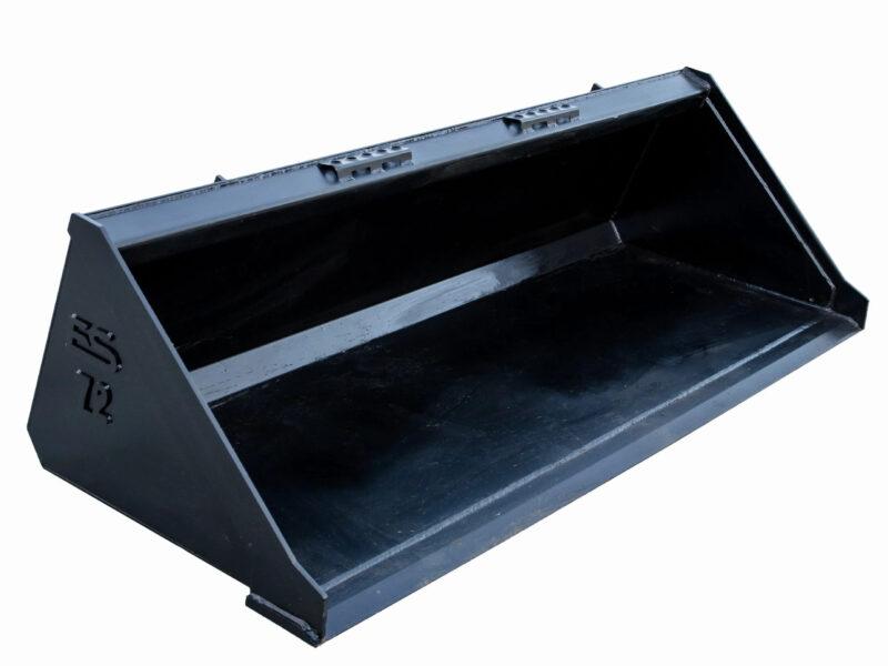 Smooth edge bucket attachment
