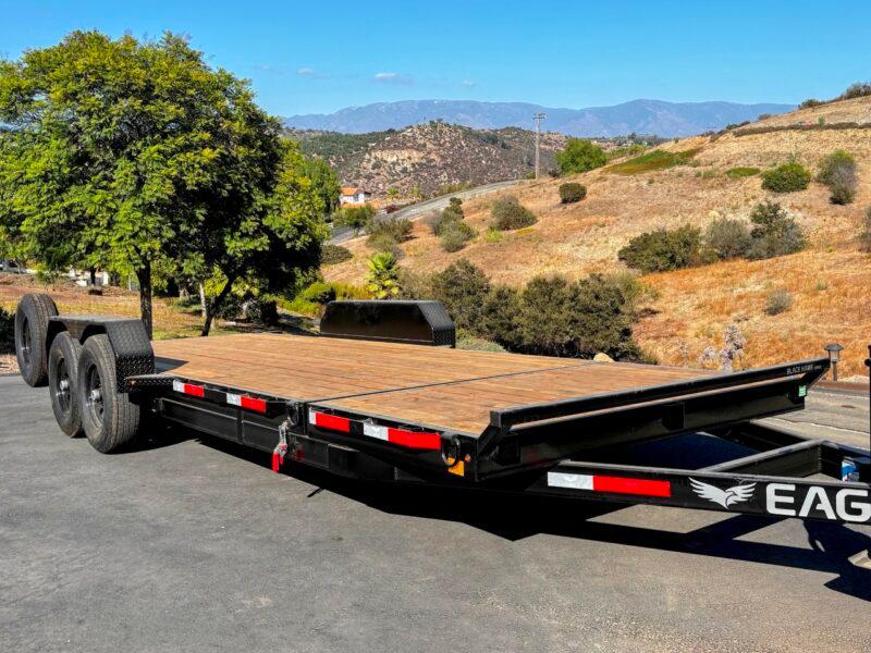 Trailer in use